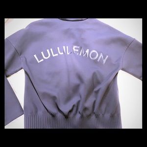 Lululemon Logo Hoodie. Navy